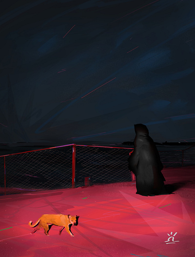 The Dog artwork digitalpainting illustration illustrations