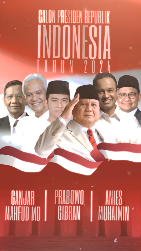 Motion Flyer - The 2024 Indonesian Presidential Election By Gumilang ...