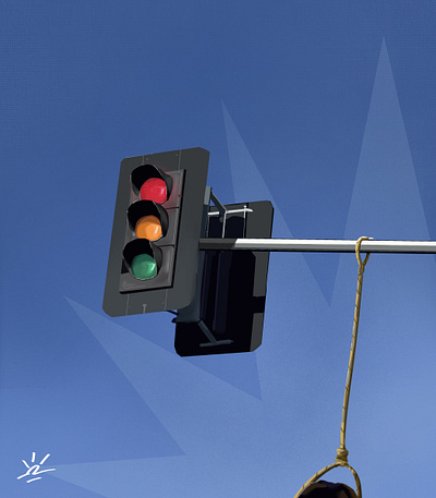 Traffic light artwork digitalpainting illustration illustrations