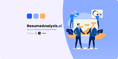 ResumeAnalysis.ai Website Design | Figma branding css figma ui ux web design website