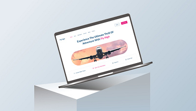 Hero page for ticket booking website airflight website branding figma figma design flight booking graphic design hero page hero section hero section design illustration landing page ticket booking ticket booking website travel travel website ui user interface design uxui webdesign website design