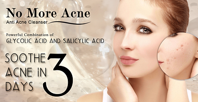 No More Acne – Anti Acne Cleanser/Face Wash beauty care face care face wash