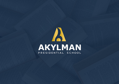 Akylman Presidential School brandidentity branding design graphic design identity illustration logo logotype typography vector