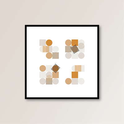 Mabey-1-2 abstract circle decoration illustration line minimal modern modern art pattern pixel pixels print shape