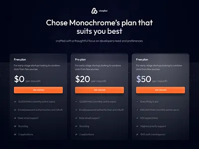 Pricing Page agency blockchain choose crypto cryptocurrency finance fintech page price pricing product style swap ui ux web webdesign