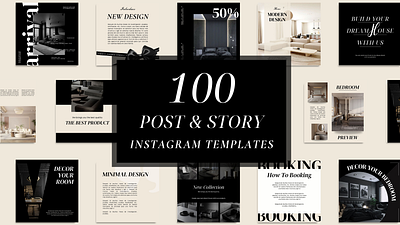 Instagram Template branding canva design instagram template