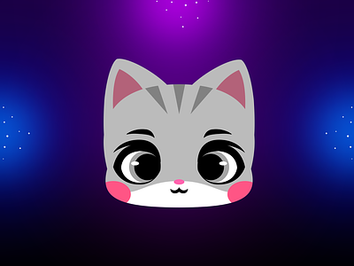 Piano Cat Tiles: Note Icon - Tabby Cat branding cat cat tiles character design game icon illustration kitty mobile mobile game music music game piano piano game piano tiles portrait tabby cat