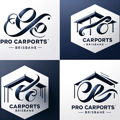 Logo Design for a Carports Builder branding carports graphic design logo