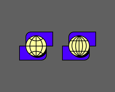 S+🌐 exploration alphabet branding design earth globe graphic design icon identity illustration letter logo minimalist monogram retro s sports world