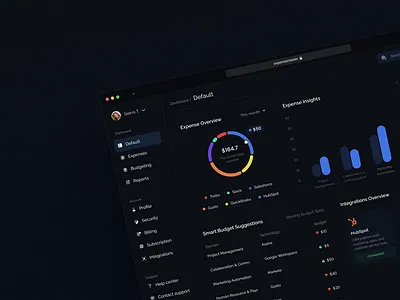 Finance dashboard design clean dark mode dashboard dashboard design design finance finance dashboard minimal modern ui web design website