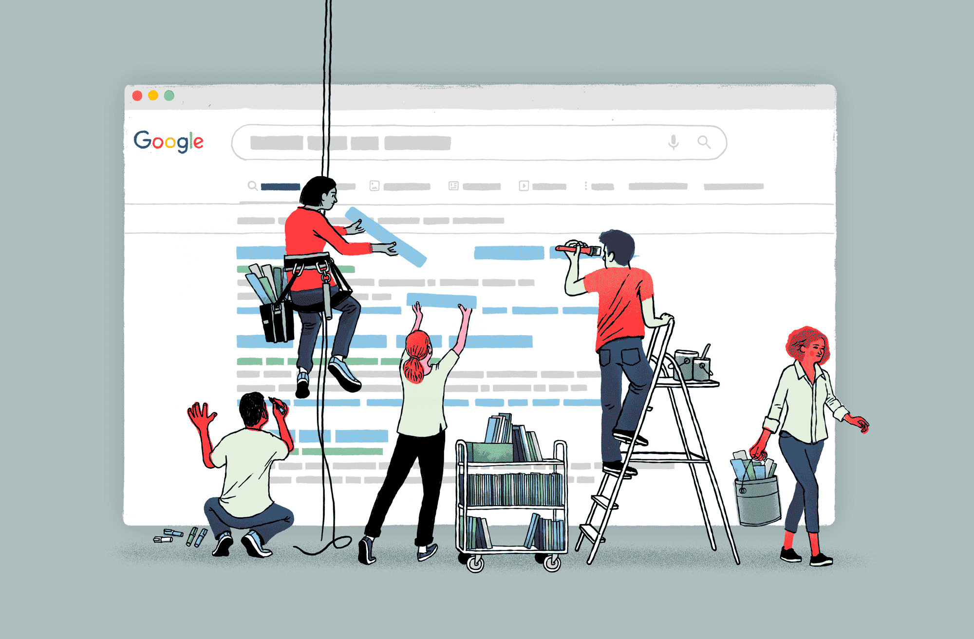 Google Search · The Wall Street Journal by Martin Tognola on Dribbble