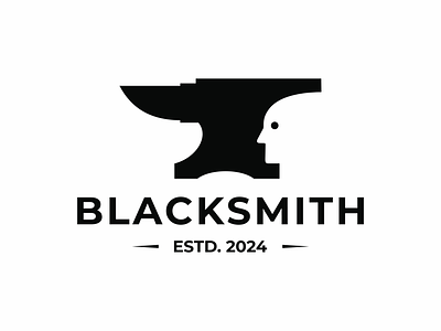 blacksmith anvil blacksmith branding graphic design logo