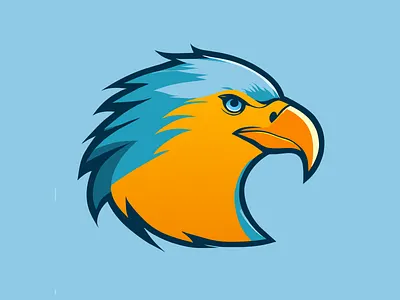 Eagle Head mascot Design | Mascot Logo branding design eagle head graphic design illustration mascot vector wolf head