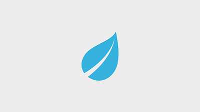 Logo "GreenChoice" blue brand identity branding design eco eco logo eco shop graphic design green leaf logo logo design logotype nature vector water