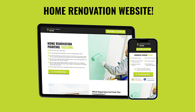 Home Renovation Website! design figma graphic design ui uiux web design