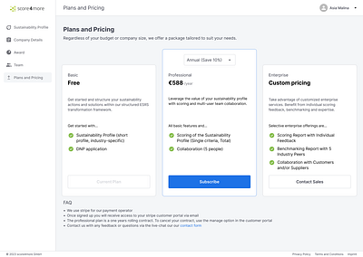 Plans and Pricing