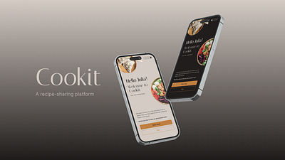 Cookit app app design brand cook app design interaction interaction design interface interface design ui ui app ui design uxui uxui design