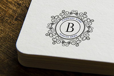 B Letter Mandala Logo Design b letter design icon jewelry logo symbol