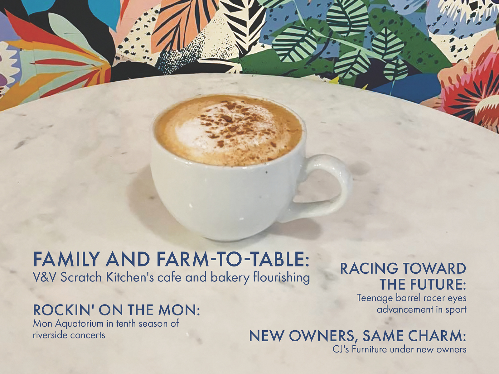 V&V Cafecito and Bakery Magazine Spread by Megan Morris on Dribbble