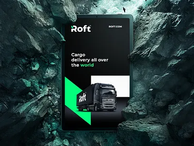 Roft Identity branding design illustration landingpage logo ui uidesign ux uxdesign website