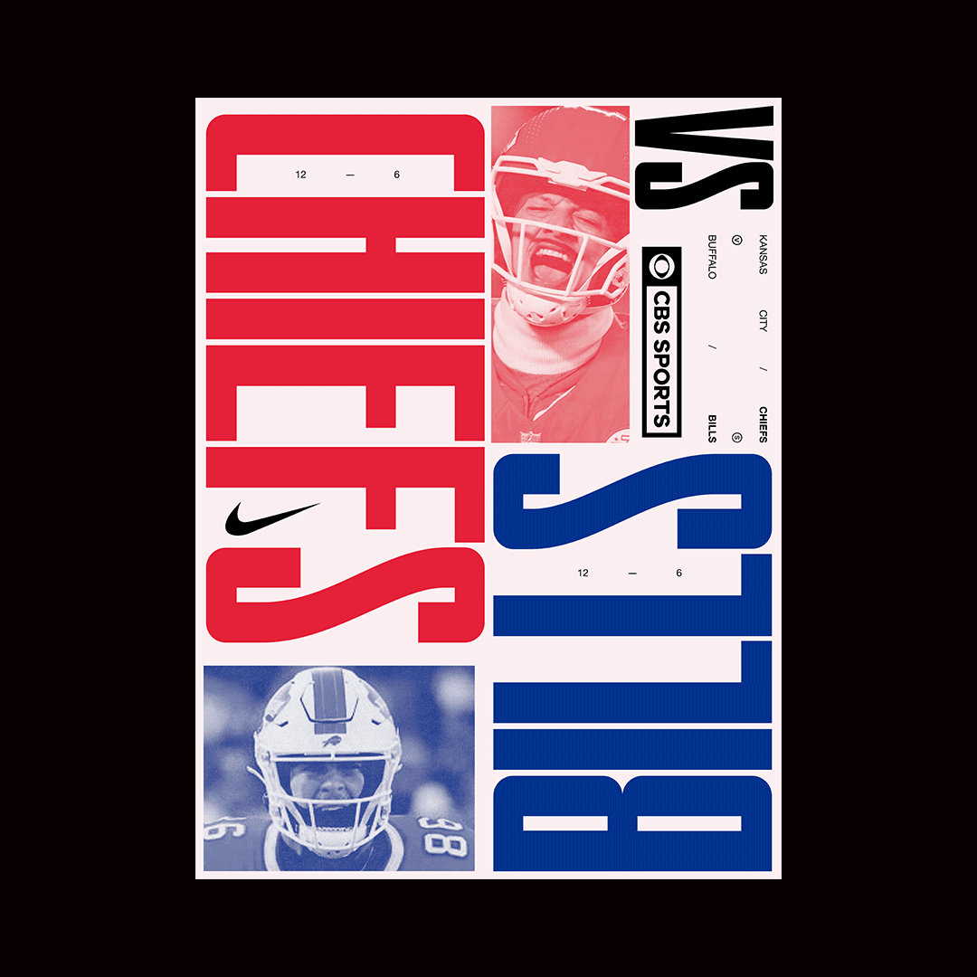 Chiefs Playoff Football bills buffalo chiefs design football kc playoff poster posters sports