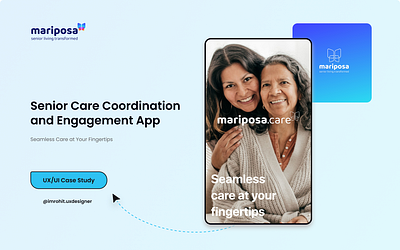 Mariposa App - UX Case Study appdesign branding figma healthcare mariposa mockup productdesign services userexperience uxcasestudy