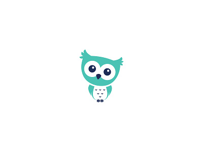 Minimalist OWL logo animal logo bird logo brand branding cute logo emblem logo creative round icon logo design minimalist logo modern owl logo