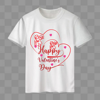 Welcome to my portfolio Happy valentine's day T shirt design branding graphic design happy holiday t shirt t shirt design tshirt typography valentine valentines day vantage winter