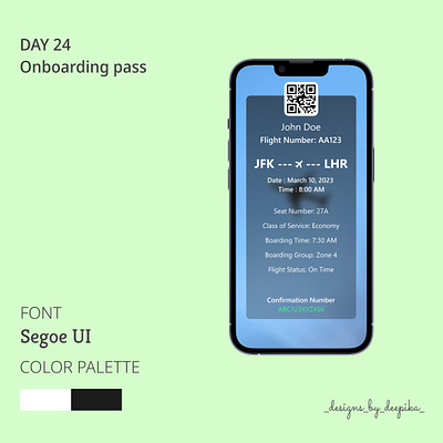Day 24 of #50daysofDesign dailyui mobile onboarding ticket ui