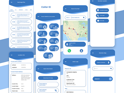 Call Tracker call tracker dribble shot mobile app ui design