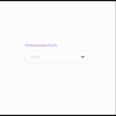Day 27 of #50daysofdesign animation dropdown filter mobile prototype select ui