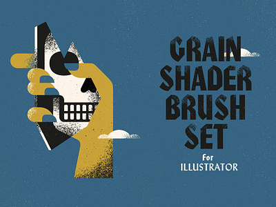Grain Shader Brushes For Illustrator diffusion grain grain shader brushes grit grunge noise speckle