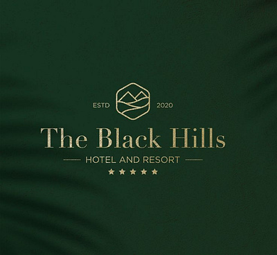 Luxury Resort Logos branding design graphic design illustration