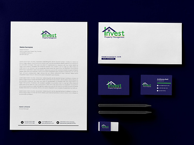 State Agency Brand Identity- Invest Property Management advertisingagency brandidentity branding business creativelogos design digitalagency freelancer innovatixhub investment logo logobrand logobranddesigner logodesigner logoshop newlogo professionallogo services stateagency stationary