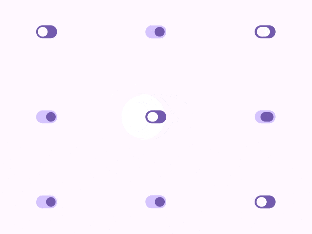 Switch animation design system ds motion graphics switch ui