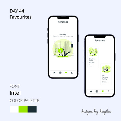 Day 44 of #50daysofdesign design favourites inter mobile ui