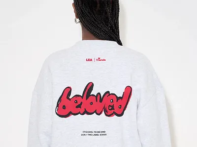 Beloved - LXA The Label design fashion graphic design illustration logo merch streetwear t shirt typography