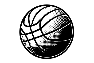 Basketball SVG design