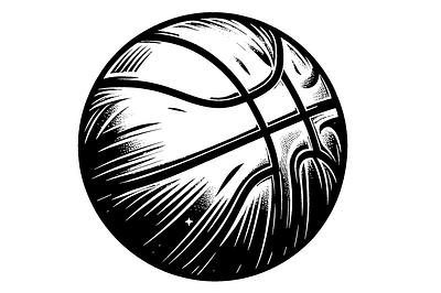 Basketball SVG design
