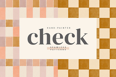 Checkered Painted Seamless Patterns check check pattern checked pattern checkered checkered pattern pattern seamless pattern seamless watercolor