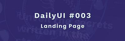 DailyUI #003 dailyui figma ui