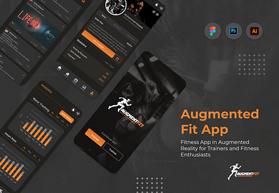 Augmented Fit App app app design app ui design graphic design ui ux