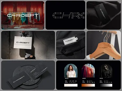 CHROEPT | Clothing Logo Design & Brand Identity brand identitiy brand identity branding clothing fashion logo logo designer logotype minimalist visual identity