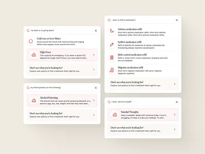 Symptom Smart Search ai care check checker conditions form health healthcare hospital intake quizz search sick smart symptom symptoms telehealth treatment virtual