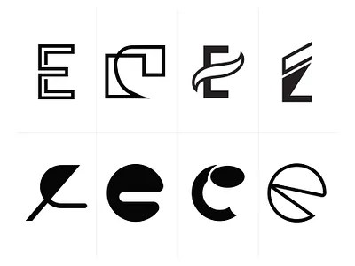 E Letter Logo Mark Design e alphabet logo e icon e icons e letter logo e letter logo design e letter logo mark design e logo e logo design e shape e shapes logo mark modern logo modern logo design