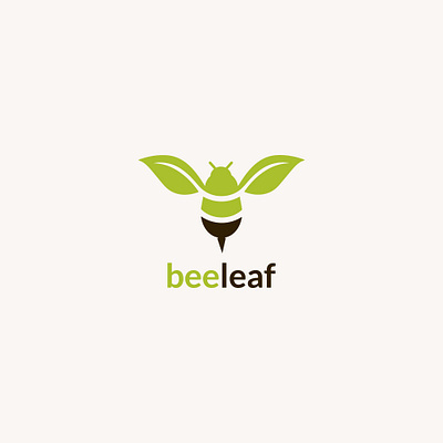 bee_leaf_logo 99designs brandiderntity branding brandmark companylogo design designcontest designcrowd designhill graphic design illustration illustrator logo logomaker