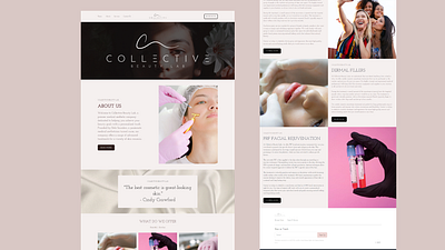 Beauty Lab beauty products beauty website figma ui ux web design