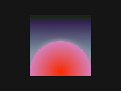 Sunrise — 04 art circle colorful gradient graphic orange shape sunrise visual