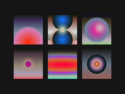 Vortex — 03 abstract art circles colorful experiment experimental gradient gradients graphic graphics series shapes space