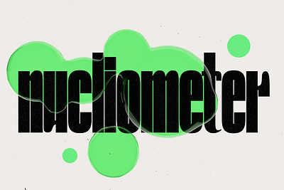 Nucliometer Display Font bold font condensed condensed font condensed typeface display display font display type logo font magazine font nucliometer font poster font sans serif